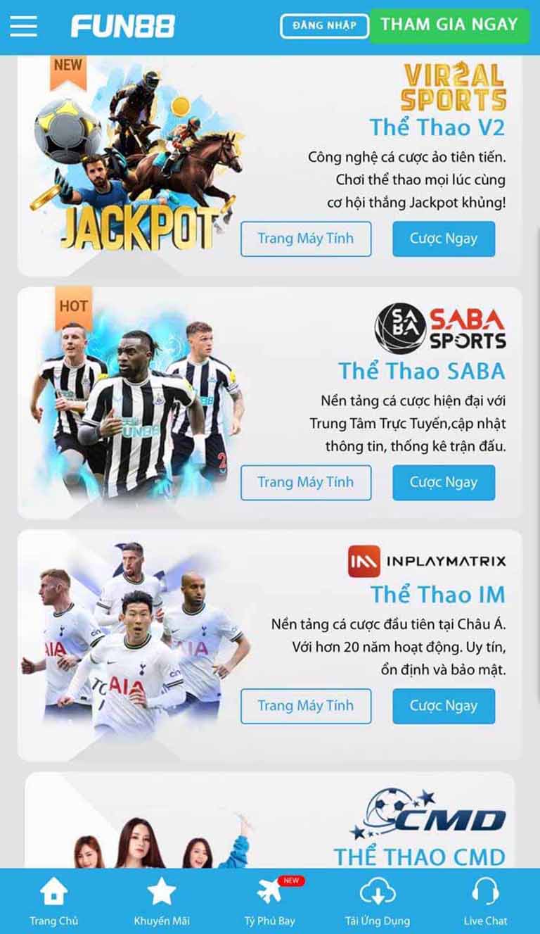 Top 6 Trang Cá Cược Bóng Đá Trực Tuyến Uy Tín Nhất 2025 7 Fun88 - Nhà cái cá cược bóng đá trực tuyến uy tín
