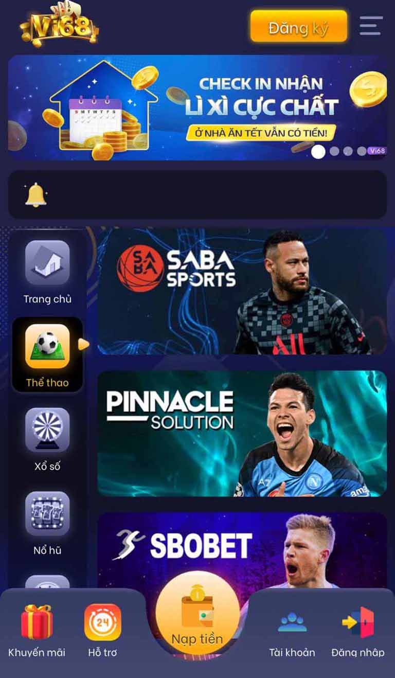 Top 6 Trang Cá Cược Bóng Đá Trực Tuyến Uy Tín Nhất 2025 6 Vi68 - App cá độ bóng đá an toàn uy tín
